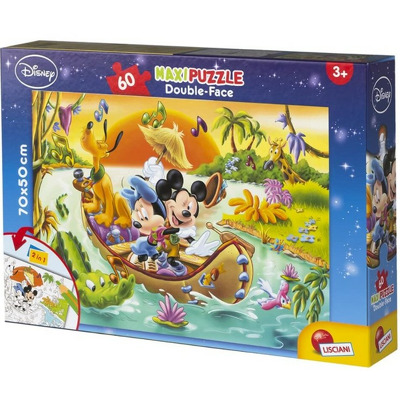 Puzzle De Colorat Maxi Mickey Mouse In Jungla Piese L