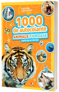 1000 de autocolante. Animale fioroase. Carte de activitati