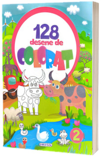 128 desene de colorat. Volumul 2