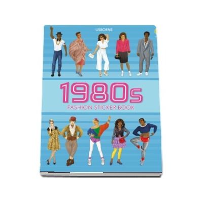 1980s fashion sticker book