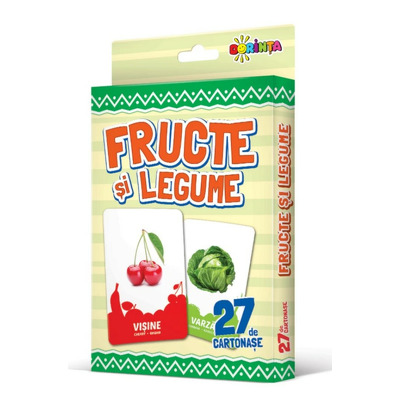 27 de cartonase. Fructe si legume