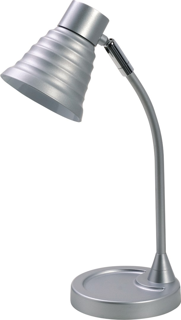 Lampa de birou, max.40W, ALCO - argintiu