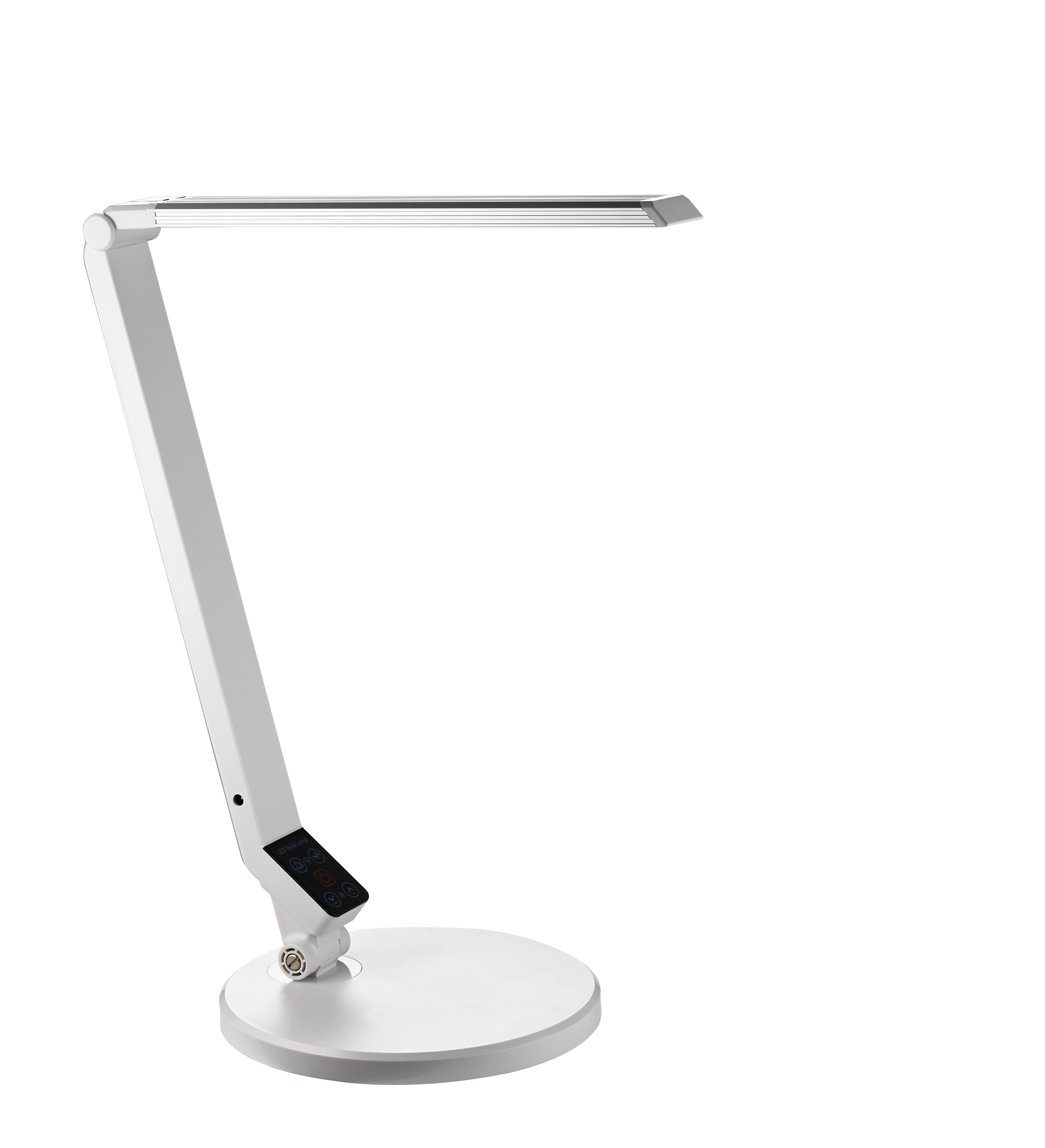 Lampa de birou cu led,  9W, 1100 lux - 35cm, ajustabila, ALCO - alba