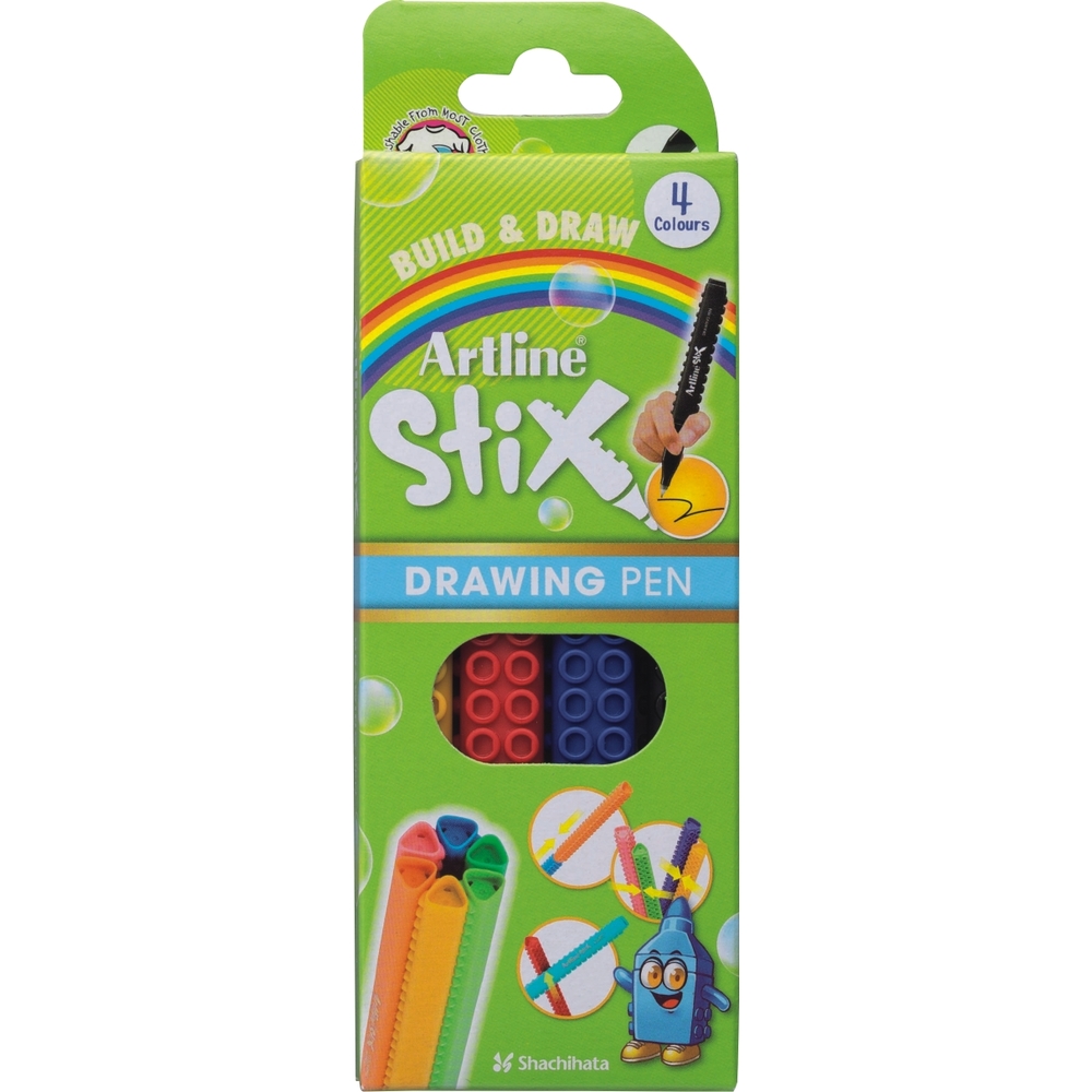 Liner ARTLINE Stix, varf fetru 0.5mm,  4 buc/cutie