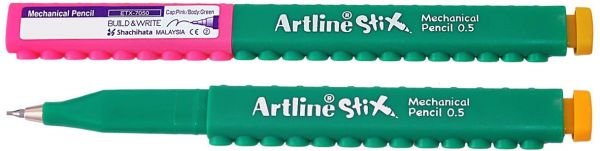 Creion mecanic ARTLINE Stix, 0.5mm - verde/roz