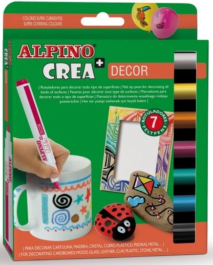 Set ALPINO Crea + DECOR - carioca