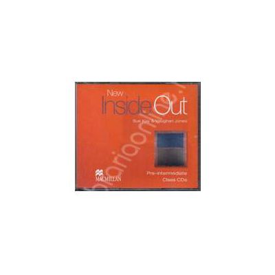 New Inside Out Pre-Intermediate Class Audio CDs, 3 (Contine 3 cd-uri)