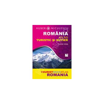 Romania. Atlas turistic si rutier (Huber)