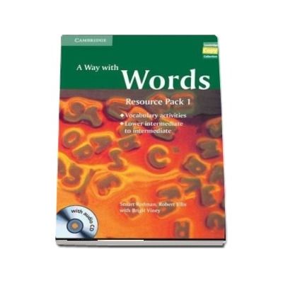 A Way with Words Lower-intermediate to Intermediate Book and Audio CD Resource Pack : Vocabulary Practice Activities