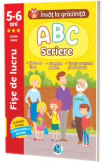 ABC scriere, grupa mare 5-6 ani. Fise de lucru