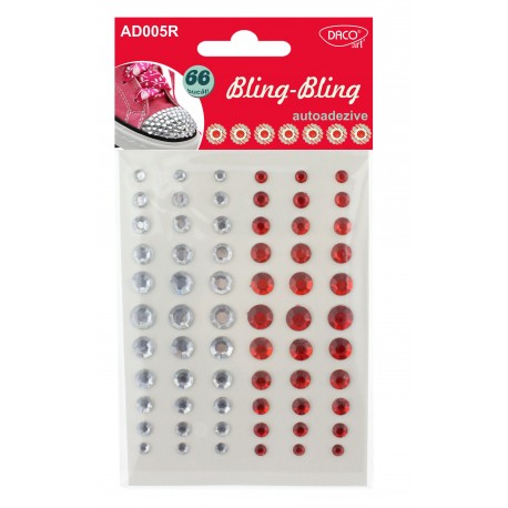 Accesorii craft - Rosu diamante AA bling bling, Daco