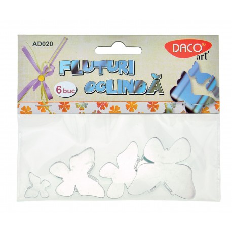 Accesorii Craft -  Fluturi oglinda Daco - AD020