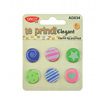 Accesorii craft -  clema tip pioneza elegant Daco, AD034