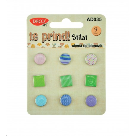 Accesorii craft - clema tip pioneza stilat Daco, AD035