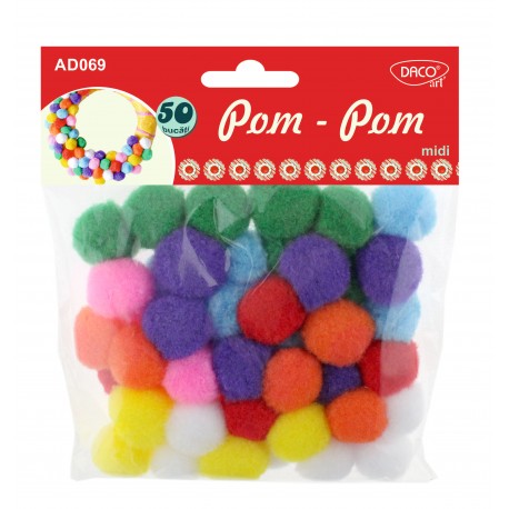 Accesorii craft - Pom Pom Midi Daco, AD069