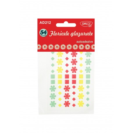 Accesorii craft - Floricele glazurate Daco, AD212