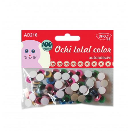 Accesorii craft - AD216 Ochi total color Daco