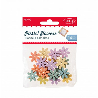 Accesorii craft - AD490 Floricele pastelate