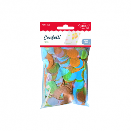 Accesorii craft - confetti neon Daco, ADH356