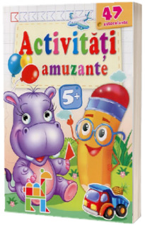 Activitati amuzante. 47 autocolante. 5 ani