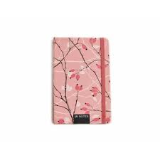 Agenda tip notes cartonat A6 FLORAL, roz