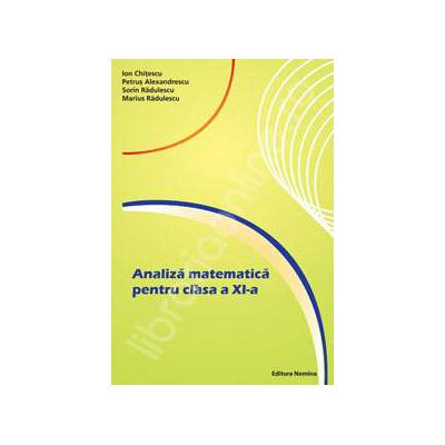 Analiza matematica pentru clasa a XI-a