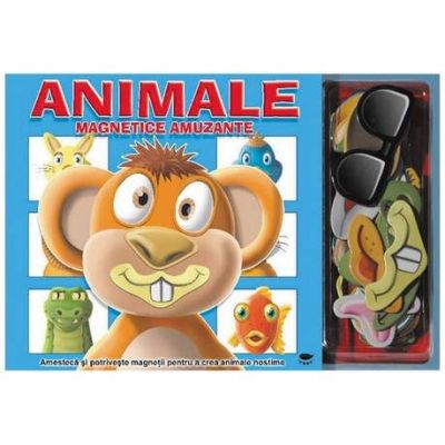 Animale magnetice amuzante - Joc magnetic