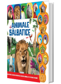 Animale salbatice - Carte cu sunete