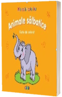 Animale salbatice, carte de colorat