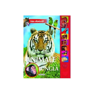 Animale din jungla (carte cu sunete)