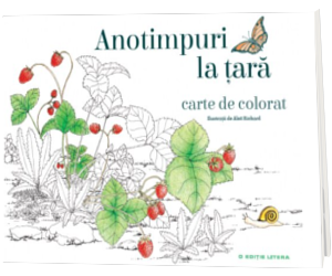 Anotimpuri la tara - Carte de colorat *** LITERA