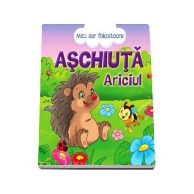 Ariciul Aschiuta - Poveste cu autocolante