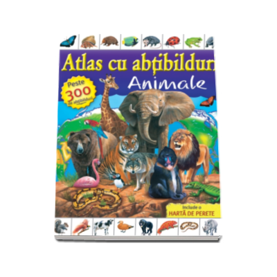 Atlas cu abtibilduri - Animale