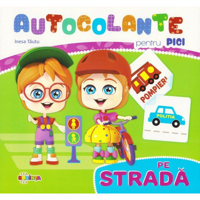 Autocolante pentru pici: Pe strada