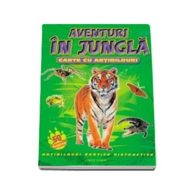 Aventuri in jungla. Carte cu abtibilduri