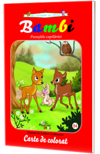 Bambi - Povestile copilariei (Carte de colorat)