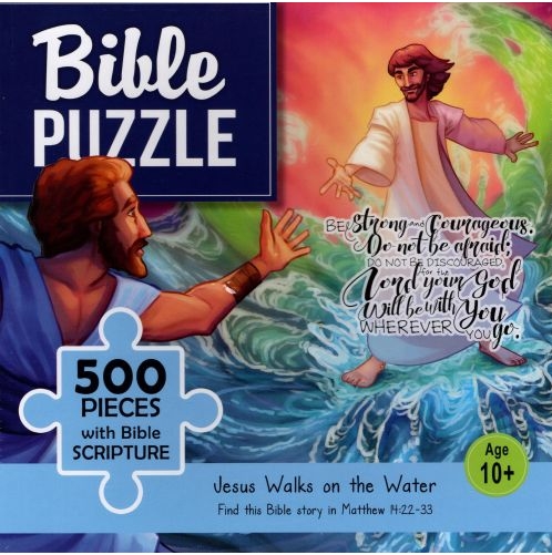 Bible puzzle - 1000 pieces with Bible Scripture - Jesus Gives Thanks for Little Children (12+)