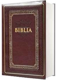 Biblia mica 056 visiniu, margini aurii, repertoar, fermoar