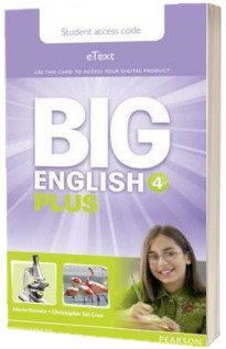 Big English Plus 4. Pupils eText Access Card