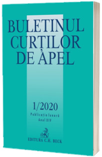 Buletinul Curtilor de Apel nr. 1/2020