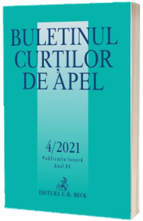 Buletinul Curtilor de Apel nr. 4/2021