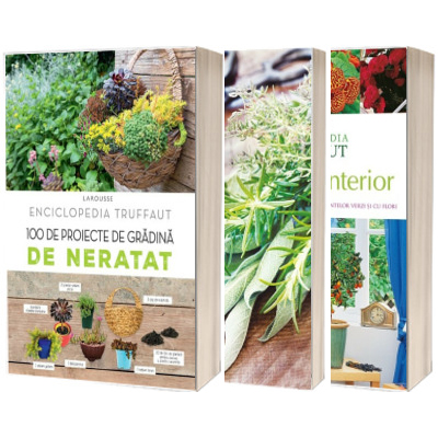 Bundle 3 carti despre gradina si gradinarit