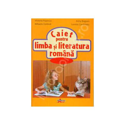 Caiet pentru limba si literatura romana, clasa a II-a