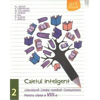 Caietul inteligent, pentru clasa a VIII-a, semestrul II. Literatura. Limba romana. Comunicare, in conformitate cu noua programa