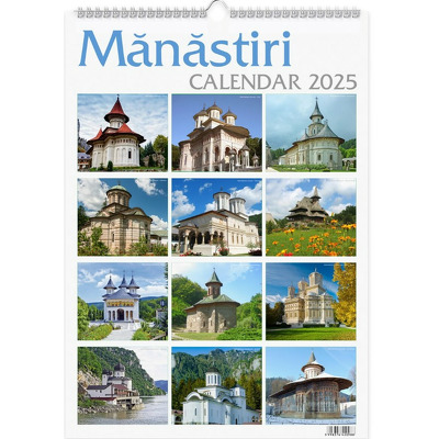 Calendar 2025 Manastiri din Romania  DACO