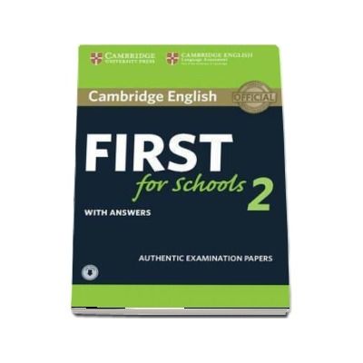 Cambridge English First for Schools 2 Student's Book with Answers and Audio