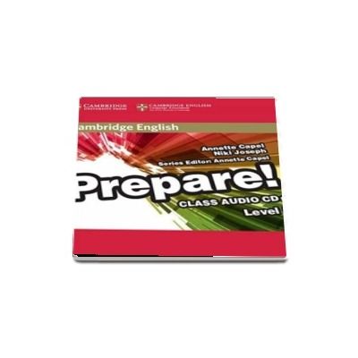 Cambridge English Prepare! Level 5 Class Audio CD -  Niki Joseph Joseph, Niki CAMBRIDGE UNIVERSITY PRESS