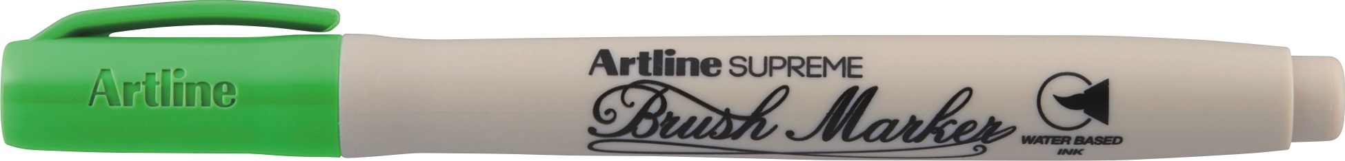 Carioca Artline Supreme, varf flexibil (tip pensula) - vernil