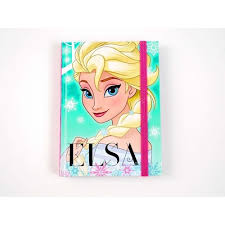 Carnetel Frozen Elsa, 96 file, Disney Roz