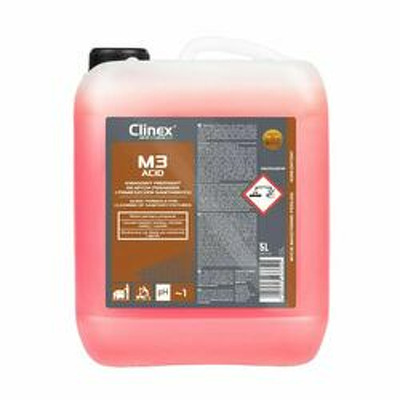 CLINEX M3 Acid, 5 L, detergent pentru suprafete sanitare, curata si neutralizeaza suprafetele